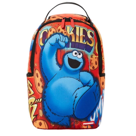 Sprayground Bags Cookie Monster On The Run Mini Backpack Sprayground Poshmark